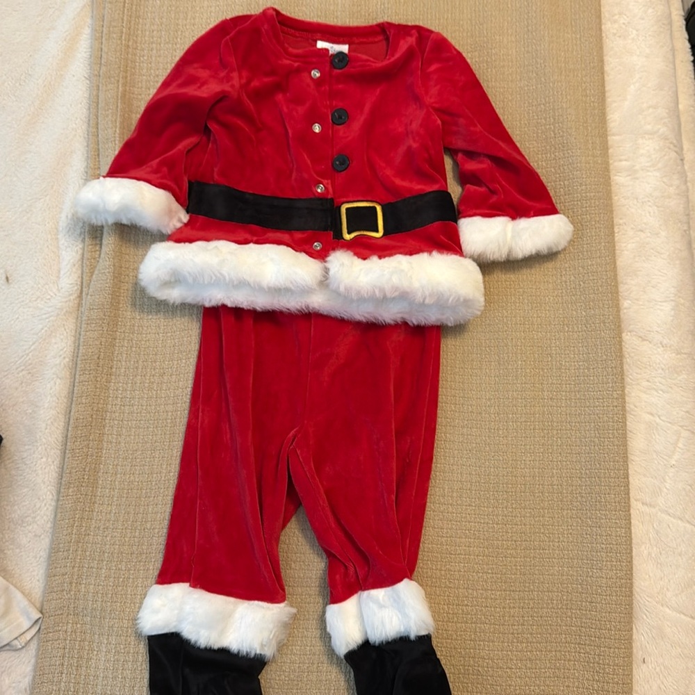 Santa Claus  Christmas Holiday outfit: size 6-9m
